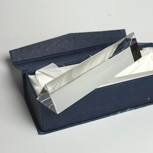Amlong Crystal 6 Inch Optical Glass Triangular Prism for Photography Science
